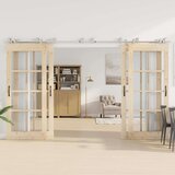  Gornja vodilica za klizna vrata od nehrđajućeg čelika 366 cm srebrni | shoptok.hr