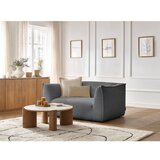 Bobochic Paris Temno siva sedežna garnitura iz tkanine bouclé 170 cm Giorgia – | Shoptok.si