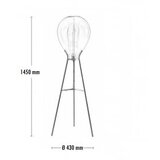 Luna 192 podna lampa 1*E27 bronza | Eponuda.com