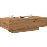 vidaXL Klubska mizica artisan hrast 100x49,5x31 cm inženirski les Cene