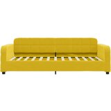  Dnevni krevet žuti 90 x 200 cm baršunasti | shoptok.hr