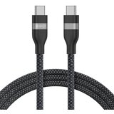 Anker pleteni USB-C na USB-C kabel 240 W, 1,8m, črn u
