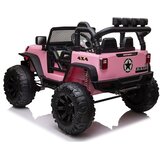  Avto na akumulator Jeep Brother JC666 - svetlo roza | Shoptok.si