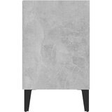 vidaXL TV ormarić s metalnim nogama siva boja betona 103,5x30x50 cm | shoptok.hr