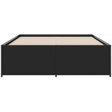  Okvir za krevet crni 120x190 cm konstruirano drvo i metal | shoptok.hr