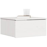  Noćni ormarić 2 pcs Bijelo 37 x 35 x 18,5 cm Masivna borovina | shoptok.hr