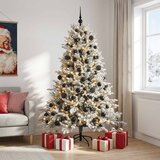  Umjetno božićno drvce s kuglicom 240 cm 300 LED lampica | shoptok.hr
