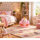  Plišana foteljica za bebe Rainbow Unicorn - roze ( KLK2707-RUR ) Cene