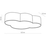 Brilagi - Dečije plafonsko svetlo NIMBUS 4xE27/15W/230V 46x63 cm ružičasto | Eponuda.com