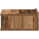 vidaXL Plutajući noćni ormarići 2 kom staro drvo 40x32x15 cm | shoptok.hr