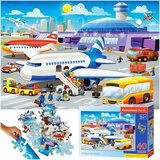 Castorland dječje puzzle 40kom - dan u zračnoj luci | shoptok.hr