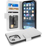 Cadorabo Ohišje, združljivo z Apple iPhone 13 MINI v snežno bela - Zaščitni ovitek z magnetnim zapiranjem in 3 režami za kartice, (20548071) Cene