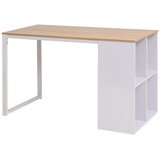  Pisaći stol 120 x 60 x 75 cm boja hrasta i bijela | Eponuda.ba