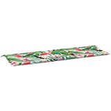 vidaXL Blazina za vrtno klop večbarvna 150x50x4 cm oxford tkanina, (20657456) | Shoptok.si