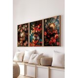 WALLXPERT Č-300798 - 5070 višebojni dekorativni set slika (3 komada) | Eponuda.com
