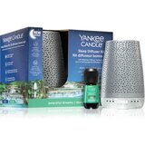 Yankee Candle Sleep Diffuser Kit Silver električni difuzor + zamjensko punjenje | shoptok.hr