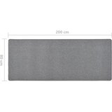  Dugi tepih tamnosivi 80 x 200 cm | shoptok.hr