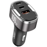 Auto punjac XO inteligentni CC61 100W 2X Type C+USB