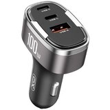  avtopolnilnik PD QC 3.0 100W 1x USB 1x USB-C 1x Lightning | Shoptok.si