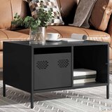  Stolić za kavu crni 68,5x50x43,5 cm od hladno valjanog čelika | shoptok.hr