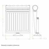  SOLARNA LED SVETILJKA LD-SSL-8W | ePonuda.com