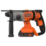 Black & Decker AKU UDARNA BUŠILICA 18V, SDS+2 X 2,5 AH BATERIJA BCD900E2K | shoptok.hr