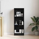  Polica za knjige crni hrast 40x24x109 cm Inženirsko drvo | Shoptok.si