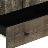  Visoka ploča 60x33x100 cm Puno drvo Mango | shoptok.hr