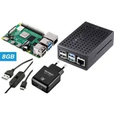 Renkforce Pure Set Raspberry Pi® 4 B 8 GB 4 x 1.5 GHz uklj. napajanje, uklj. kućište