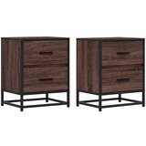 vidaXL Noćni ormarići 2 kom boja hrasta 40x31x50 cm konstruirano drvo | shoptok.hr