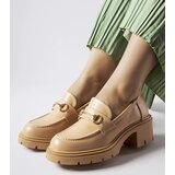 Gemre Beige heeled shoes Fabrizio | Shoptok.si