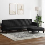 vidaXL 2-dijelni set sofa crni od umjetne kože | shoptok.hr