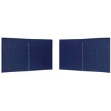  Stranska stena zabavnega šotora 2 pcs Modra 400 x 195 cm, (5000218980) | Shoptok.si