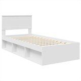  Okvir za krevet Bijelo 75 x 190 cm Konstruirano drvo | shoptok.hr