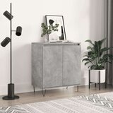  Komoda siva boja betona 60x35x70 cm od konstruiranog drva Cijene
