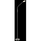 Globo 58504SN - LED podna lampa SILVIO sa dodirnim prigušivačem LED/6,5W/230V mat hrom | Eponuda.com