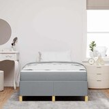  Krevetna konstrukcija Svijetlo siva 120 x 200 cm tkanina | shoptok.hr