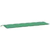  Jastuk za vrtnu klupu zeleni 200 x 50 x 7 cm od tkanine Oxford | Eponuda.ba