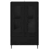  Highboard Crni hrast 69,5 x 31 x 115 cm Konstruirano drvo | Eponuda.com