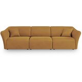 Cosmopolitan Design Gorčično rumena sedežna garnitura iz tkanine bouclé 292 cm Tokyo – | Shoptok.si