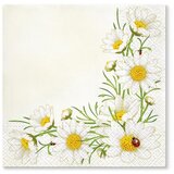  Serviete za decoupage Pikapolonica na margaritah - 1 kos (Serviete za) | Shoptok.si