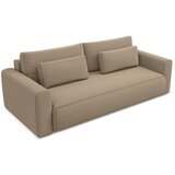 Makamii Svjetlo smeđa baršunasti sklopiva/s prostorom za odlaganje sofa 238 cm Kapua – | shoptok.hr