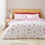 Catherine Lansfield Bijela/ružičasta posteljina za krevet za jednu osobu od krepa 135x200 cm Seersucker Heart – | shoptok.hr