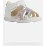 Geox White Girls Sandals Alul - Girls | Shoptok.si