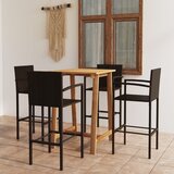  5-dijelni vrtni barski set smeđi | shoptok.hr