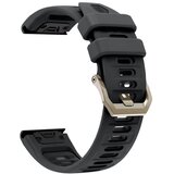 INF Silikonski perforiran pašček za Amazfit Trex Ultra 2, zračen 22cm Black, (5000264399) | Shoptok.si