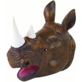  Rhinoceros Animal Hand Puppet Brown | shoptok.hr