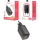30W USB Type-C Brza mrežna punjačica - Crna