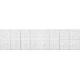  Gabion s žicom debljine 3,5 mm i mrežom 5x5 cm 400x10x100 cm | shoptok.hr
