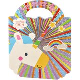 Agato Sticky, knjiga sa stikerima, svetlucavi jednorog | Eponuda.com